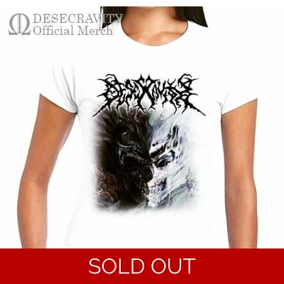 Girls Anathema White T-Shirts